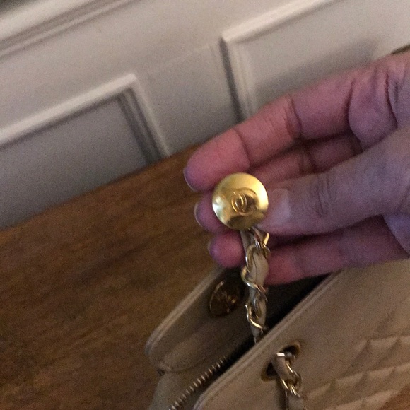 Vintage CHANEL Double Chain Purse - Picture 10 of 15